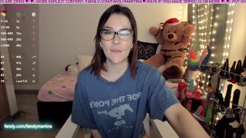 MARTINA online show from January 2, 7:29 pm