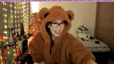 MARTINA online show from October 31, 7:48 pm