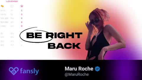 Snapshot of maruroche chatting on June 13, 8:40 pm Maru Roche online show from June 13, 8:40 pm