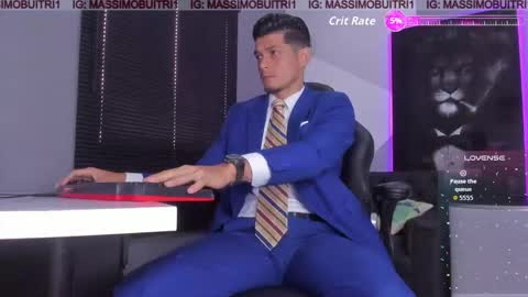 I am Massimo online show from October 10, 1:43 pm