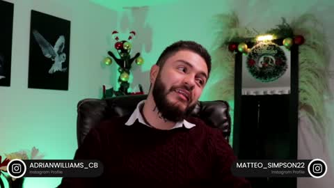 Snapshot of matteo_simpson chatting on December 17, 2:01 am Matteo simpson online show from December 17, 2:01 am