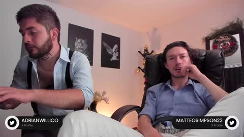 Snapshot of matteo_simpson chatting on December 30, 1:48 am Matteo simpson online show from December 30, 1:48 am