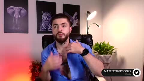 Snapshot of matteo_simpson chatting on March 6, 10:58 pm Matteo simpson online show from March 6, 10:58 pm
