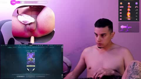 Maximiliano online show from February 26, 12:05 am