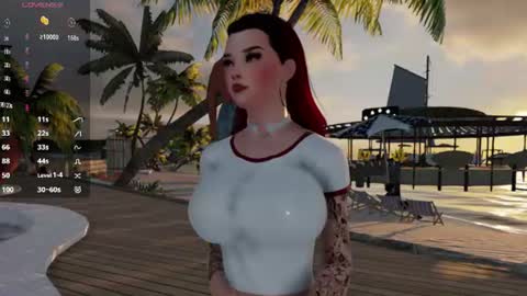 Snapshot of maya_3dxx chatting on July 9, 3:43 am Maya online show from July 9, 3:43 am