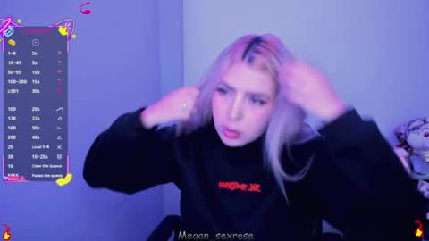 Megan rose online show from April 8, 3:50 am