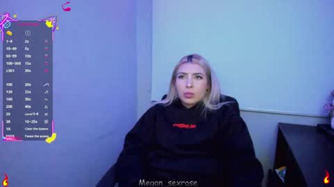 Megan rose online show from April 13, 3:01 am