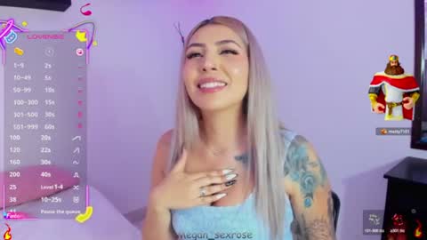 Megan rose online show from July 16, 5:02 am