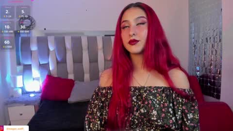 Snapshot of megan_wolf_1 chatting on January 7, 5:01 am  Megan  Online 1200am To 600 am Colombian time online show from January 7, 5:01 am