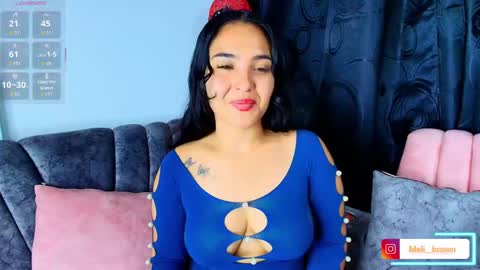 Snapshot of meli__brown chatting on September 19, 4:47 am Independent model online show from September 19, 4:47 am