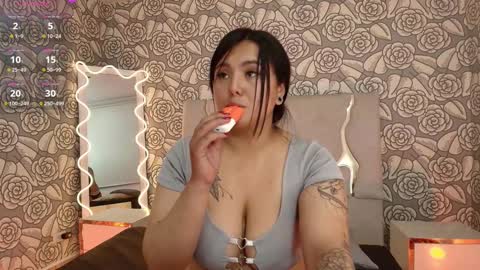 Snapshot of mellani_tay chatting on January 11, 6:45 am Mellani  online show from January 11, 6:45 am