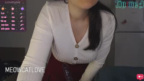 Snapshot of meowcatlove chatting on January 9, 8:44 pm meowcatlove online show from January 9, 8:44 pm