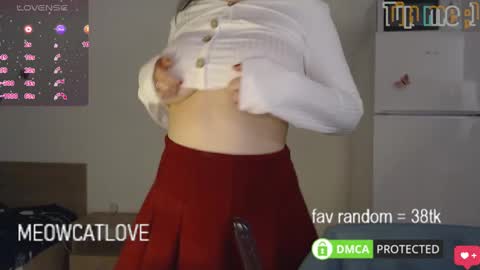 Snapshot of meowcatlove chatting on January 21, 4:05 pm meowcatlove online show from January 21, 4:05 pm