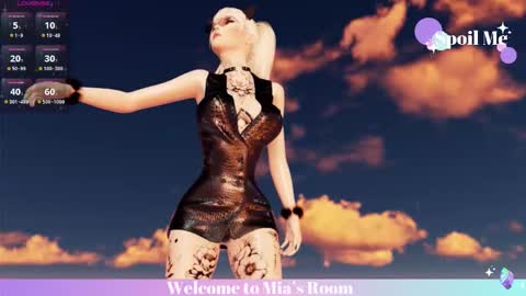 Snapshot of mia_lilah chatting on February 19, 6:37 pm Mia online show from February 19, 6:37 pm