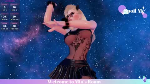 Snapshot of mia_lilah chatting on February 21, 6:53 pm Mia online show from February 21, 6:53 pm