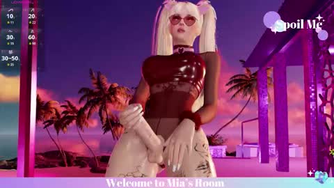 Snapshot of mia_lilah chatting on February 22, 6:57 am Mia online show from February 22, 6:57 am