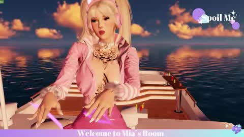 Snapshot of mia_lilah chatting on March 17, 5:55 am Mia online show from March 17, 5:55 am