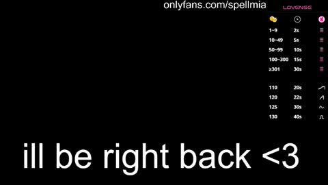 Mia  instagram miasspell online show from December 21, 1:51 pm