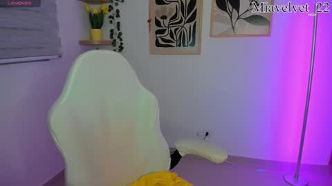 Snapshot of miavelvet_22 chatting on February 17, 4:53 am Mia Velvet online show from February 17, 4:53 am