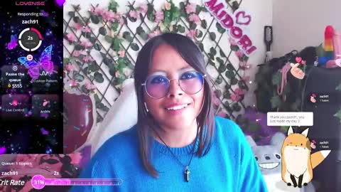 Midori 7u7 online show from January 22, 6:31 pm