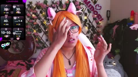 Midori 7u7 online show from January 30, 7:04 pm