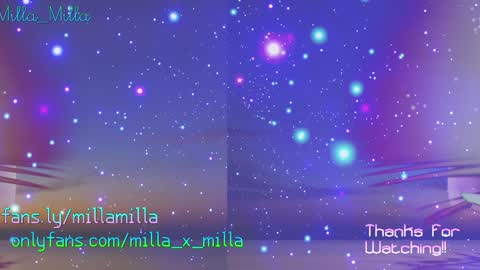milla_milla online show from December 6, 12:27 pm
