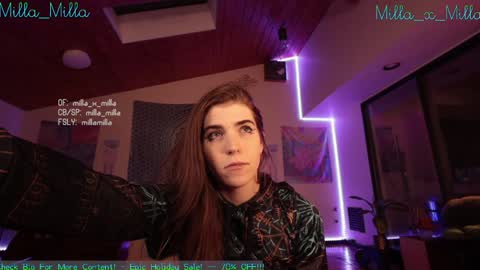 milla_milla online show from December 20, 8:38 am