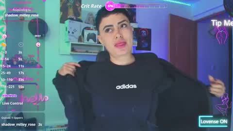 Snapshot of milley_rose chatting on October 15, 11:05 pm Im girl my name is Johana online show from October 15, 11:05 pm