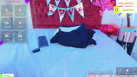 Milu ballmer  online show from February 14, 7:16 am