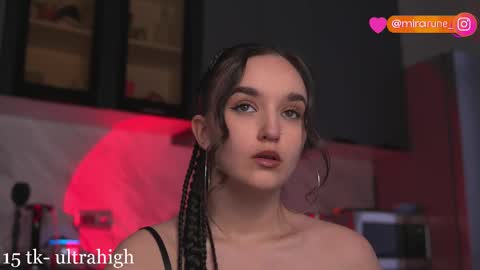 mirarune online show from February 12, 1:50 pm