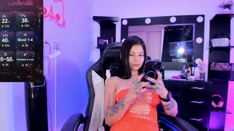 Snapshot of miss_kittyn chatting on December 21, 4:30 am Miss Kittyn online show from December 21, 4:30 am