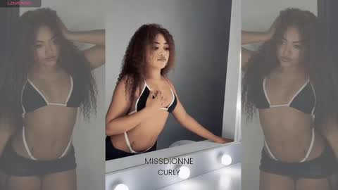 Snapshot of missdionne__curly chatting on October 3, 11:18 am DIONNE online show from October 3, 11:18 am