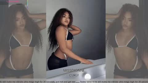 Snapshot of missdionne__curly chatting on October 7, 11:18 am DIONNE online show from October 7, 11:18 am