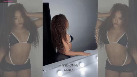 Snapshot of missdionne__curly chatting on October 16, 11:11 am DIONNE online show from October 16, 11:11 am