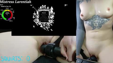 Mistress Larentiah online show from March 29, 9:04 pm