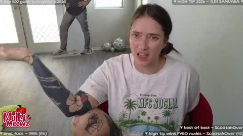 Snapshot of mollymeowz chatting on May 7, 11:10 pm meowz online show from May 7, 11:10 pm