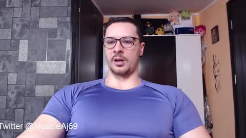 Snapshot of muscleaj69 chatting on February 10, 12:50 pm AJ online show from February 10, 12:50 pm