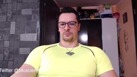Snapshot of muscleaj69 chatting on February 24, 2:58 pm AJ online show from February 24, 2:58 pm
