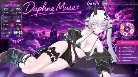 Snapshot of muse_daphne chatting on May 26, 3:30 pm Daphne Musa online show from May 26, 3:30 pm
