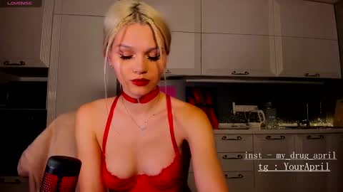 Snapshot of my_april chatting on January 1, 12:43 am April online show from January 1, 12:43 am