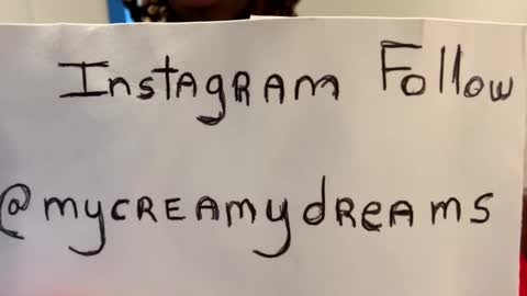 Snapshot of mycreamydreams chatting on March 2, 12:31 am mycreamydreams online show from March 2, 12:31 am