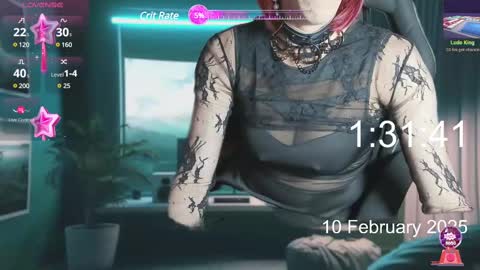 Snapshot of nackedforyou chatting on February 10, 12:30 am NackedForYou online show from February 10, 12:30 am