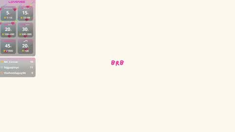 Naty online show from January 23, 11:36 pm