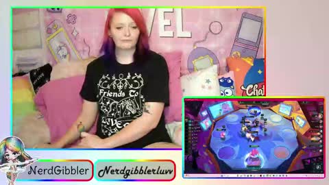 Snapshot of nerdgibbler chatting on September 22, 12:51 pm NerdGibbler online show from September 22, 12:51 pm