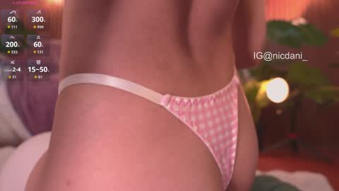 Snapshot of nicdani_1 chatting on February 7, 1:20 am Dani 3 online show from February 7, 1:20 am