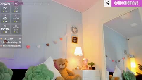 Snapshot of nicolle_mays chatting on March 5, 5:29 pm Nicolle Mays online show from March 5, 5:29 pm