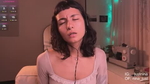 Nina.  online show from February 22, 1:11 am