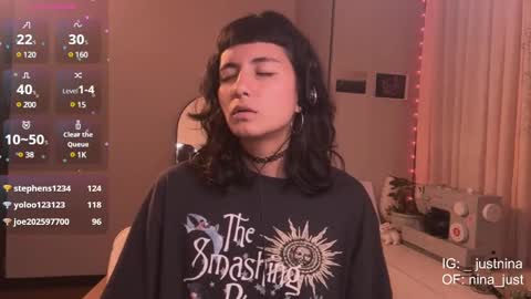 Nina.  online show from March 9, 12:53 am