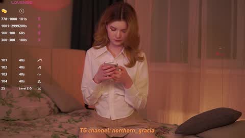 Snapshot of northern_gracia chatting on January 22, 5:28 pm Gracia 150 online show from January 22, 5:28 pm