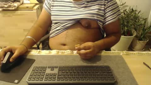 Snapshot of ohfck11 chatting on February 2, 10:39 pm Chubby Gary online show from February 2, 10:39 pm